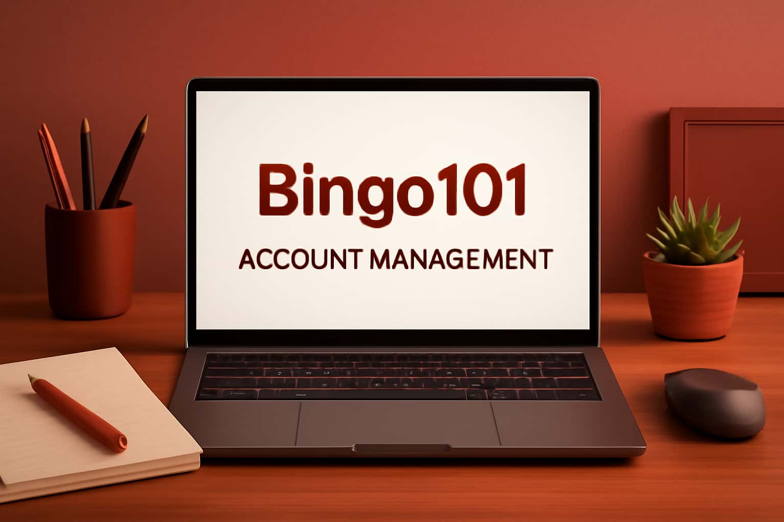 An informational representation of Bingo101 Account Management.