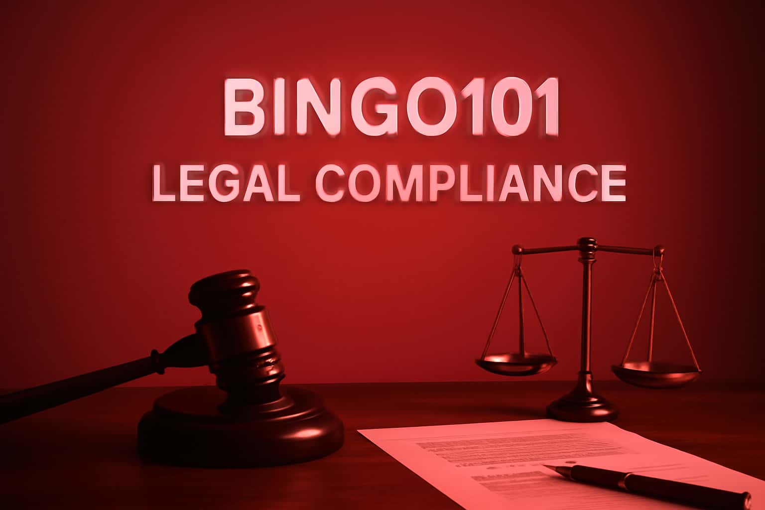 An informative illustration regarding Bingo101 Legal Compliance.