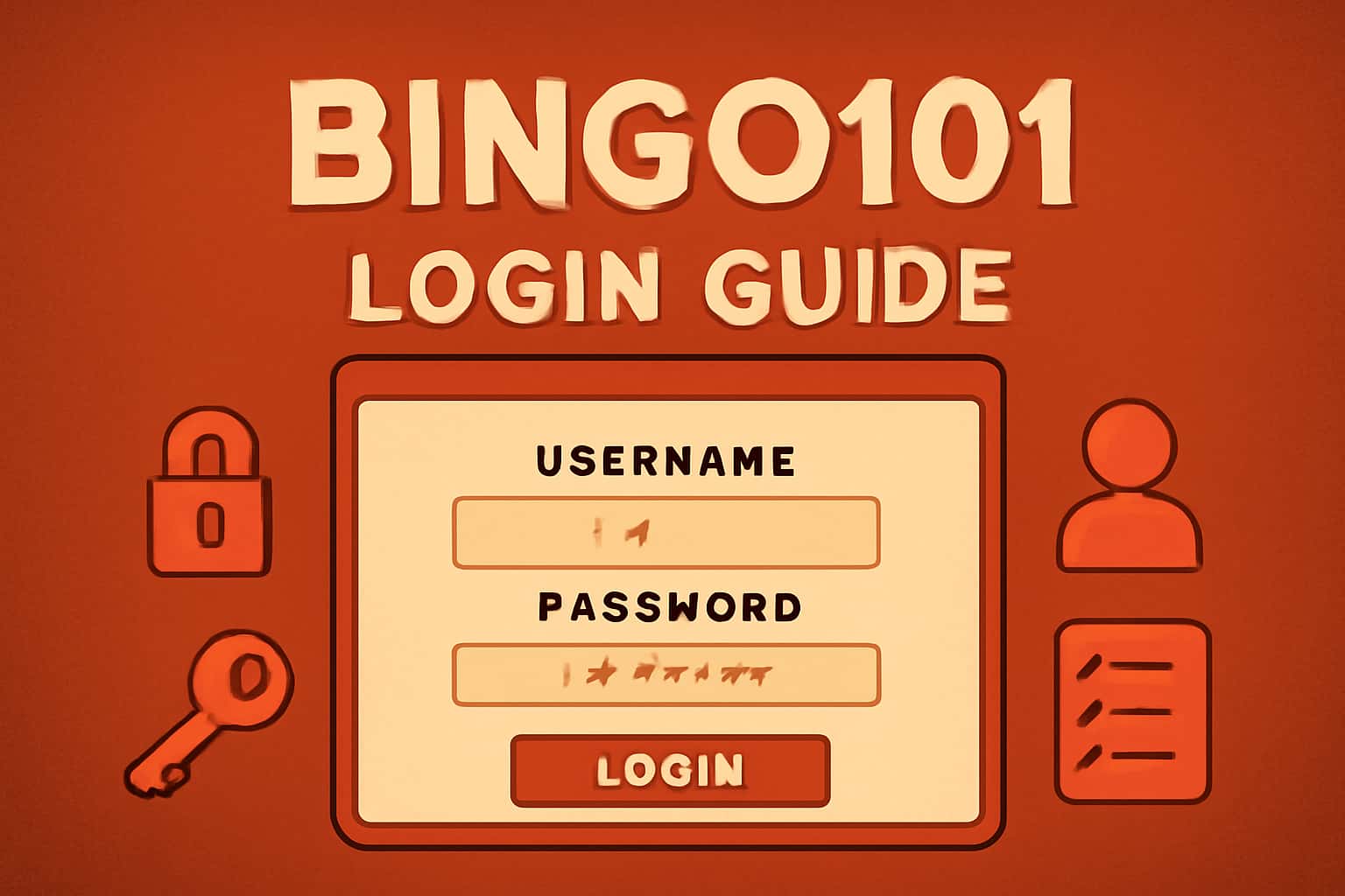 A visual representation of the Bingo101 Login Guide showcasing modern digital elements.