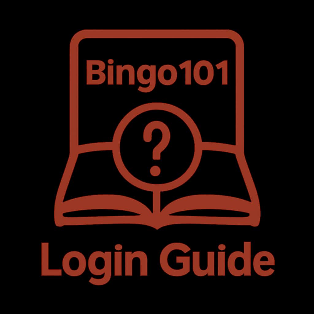 An icon depicting the Bingo101 Login Guide in a clean, minimalist style.