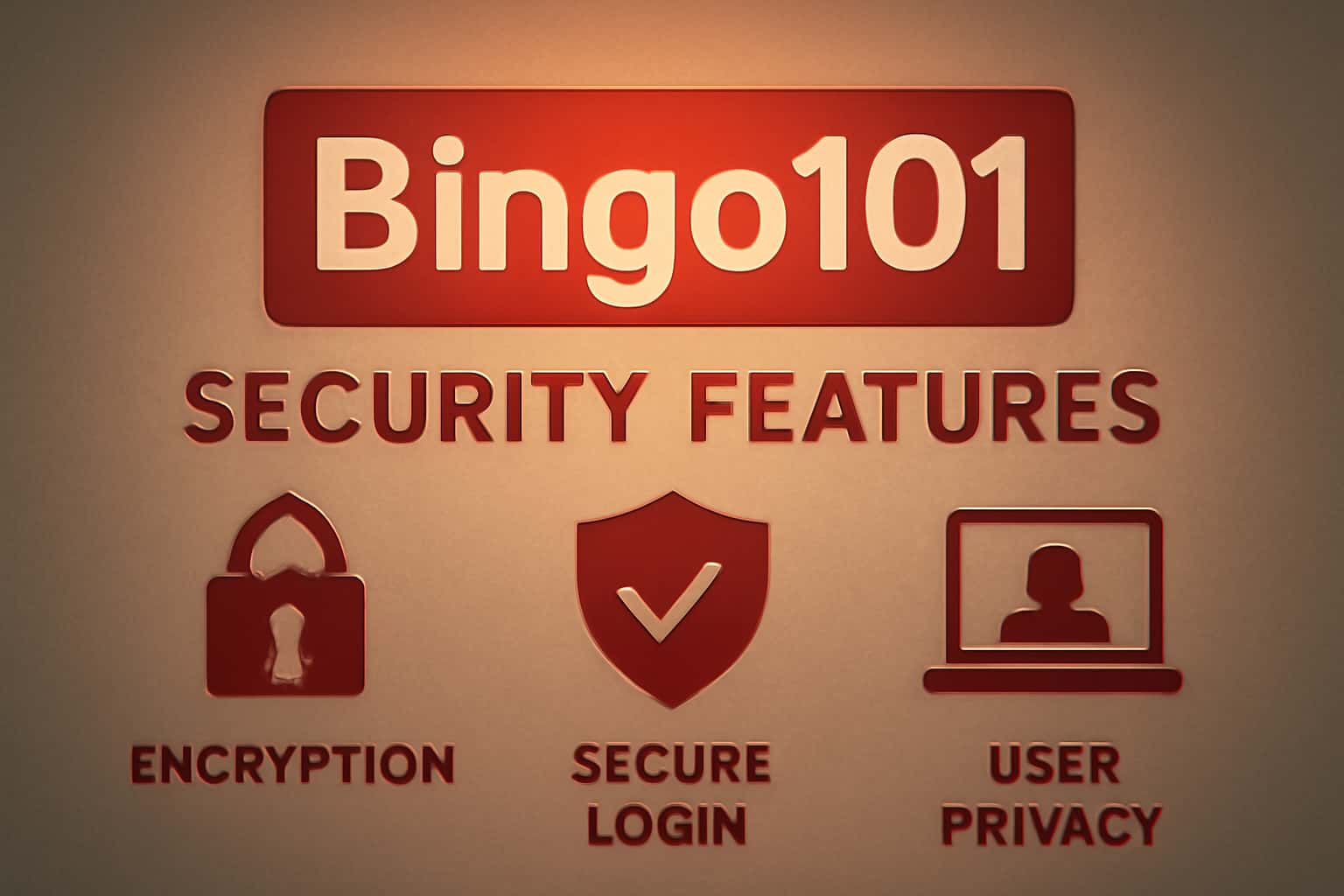 An informative representation of Bingo101 security features.