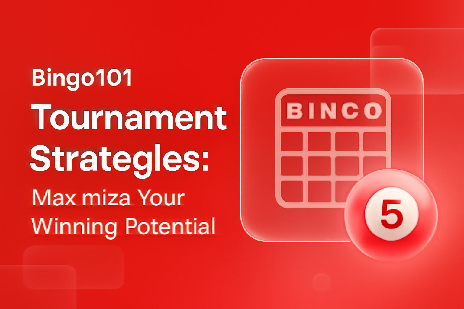 An informative visual representation of the Bingo101 platform in a high-tech style.