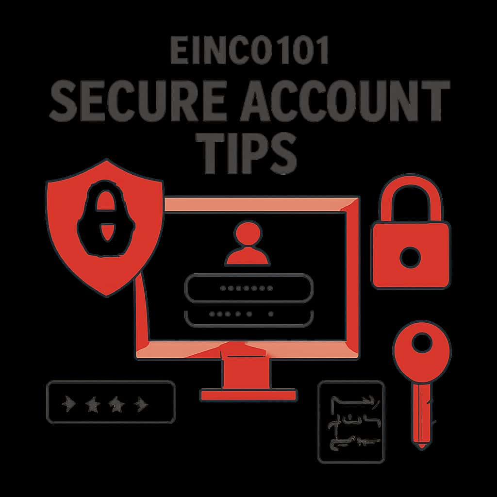 An illustration showing steps to secure a Bingo101 account.