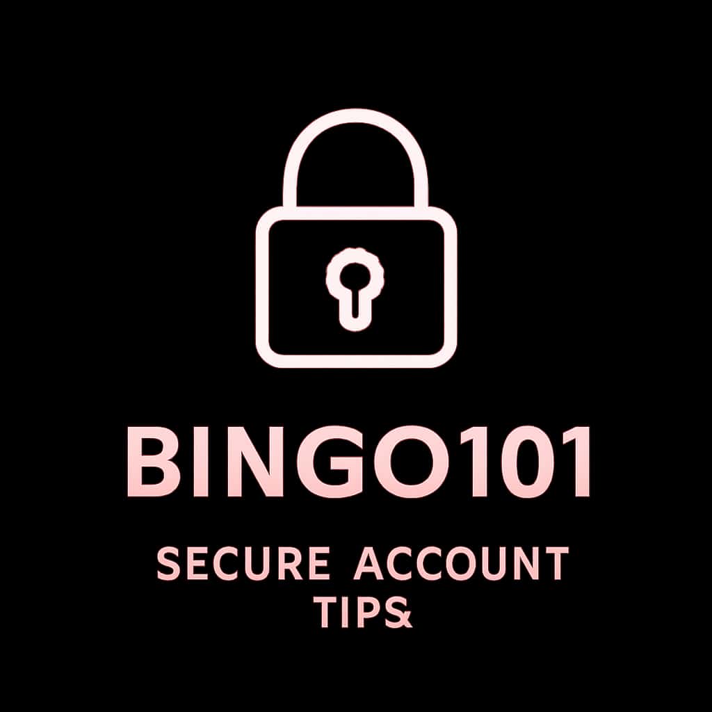 An icon representing Secure Bingo101 Account Tips.